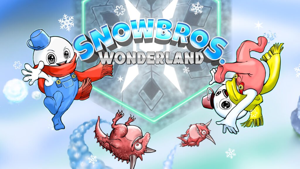 Snow Bros. Wonderland 3D arcade revival game graphic