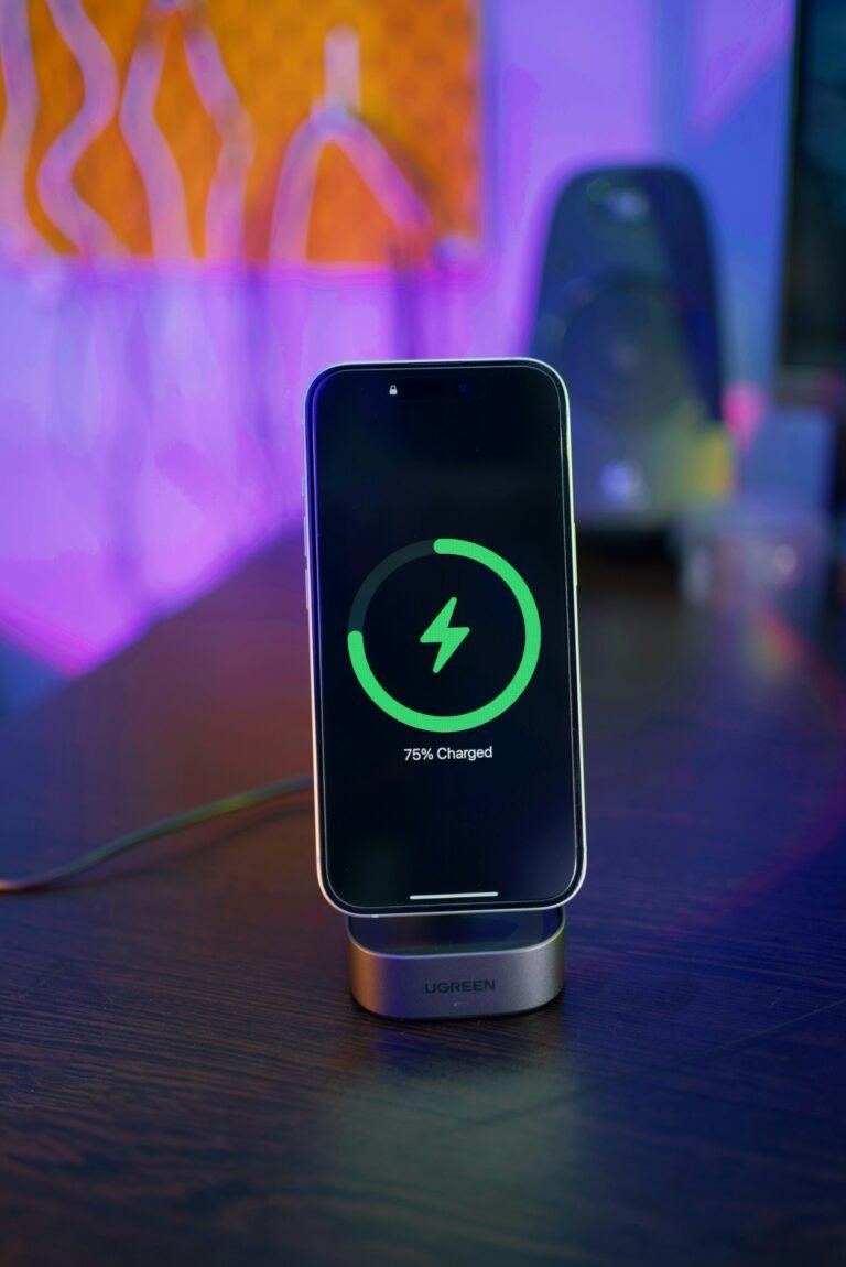 how wireless charging actually works using electromagnetic induction between a phone and a charging pad